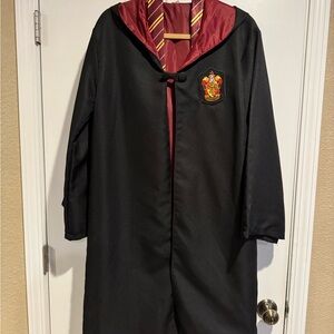 Gryffindor Burgundy Robe with Hood and Tie
